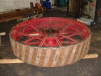 Full size just arrived for rubbering.