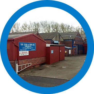 BH Leake premises : specialists in rubber roller covering